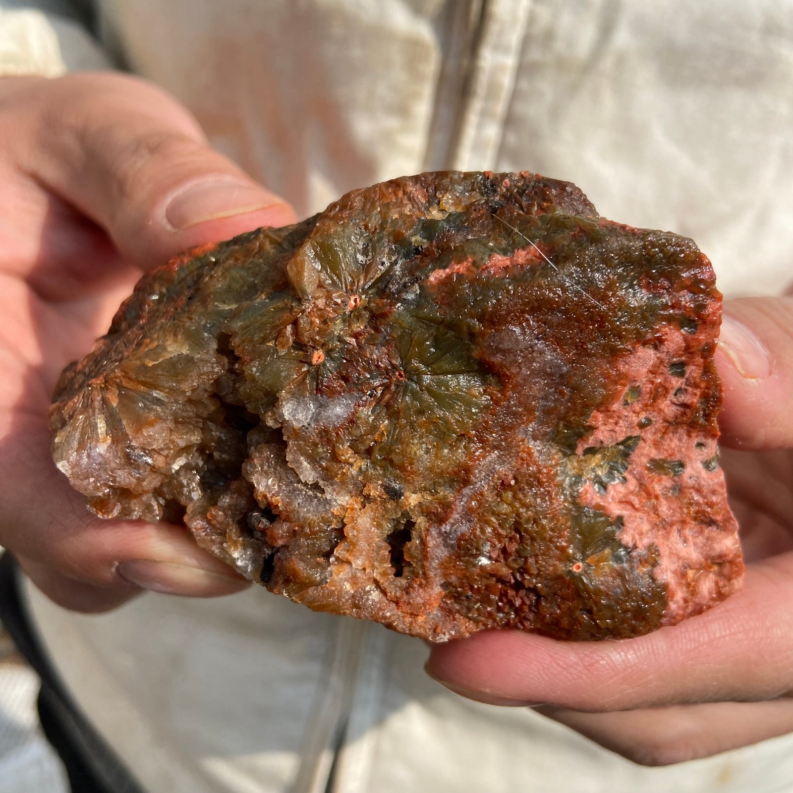 0.5lb Natural colourful ocean jasper raw stone crystal rough mineral specimen