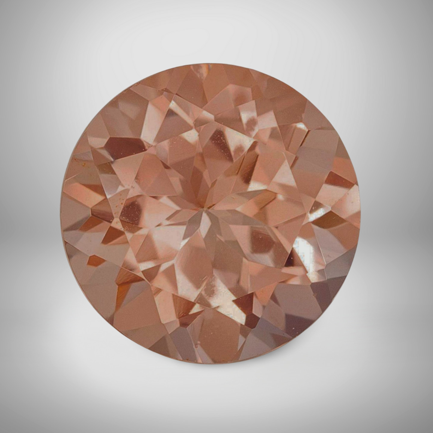Morganite Round Cut Gemstone 1.31 Cts – 7 mm Calibrated Loose Gem