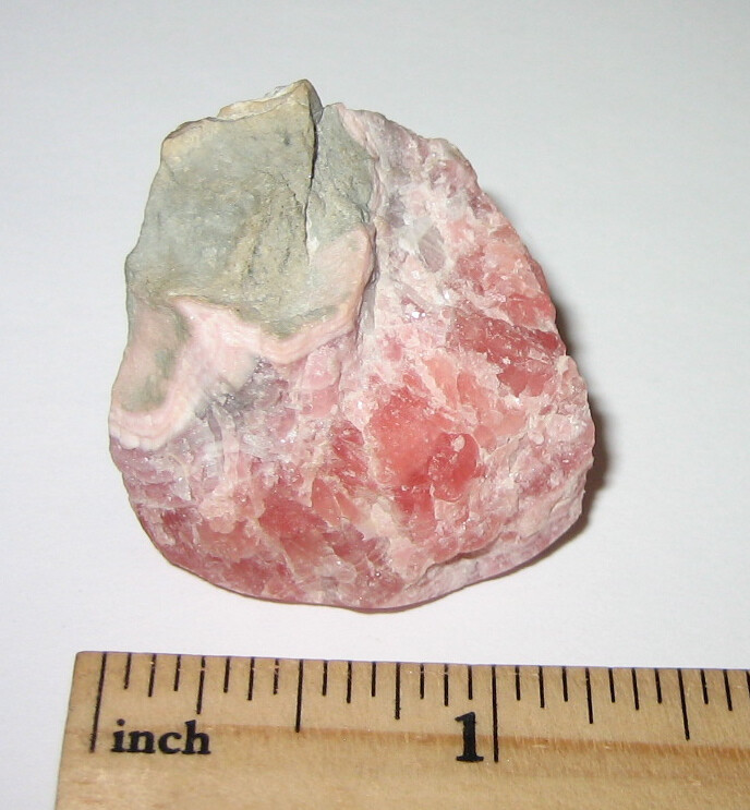 1.2″ POLISHED / ROUGH NATURAL RHODOCHROSITE CRYSTAL MINERAL ARGENTINA ~ 36.9g *1