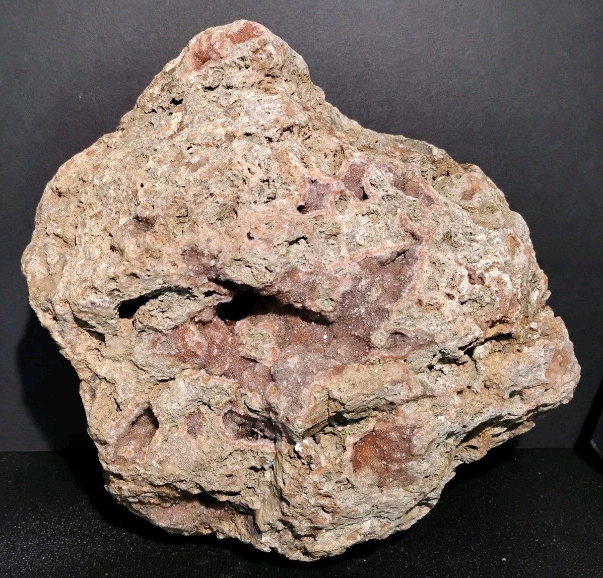 Stunning Extra Large Missouri Druze Quartz Specimen – Valle Mines
