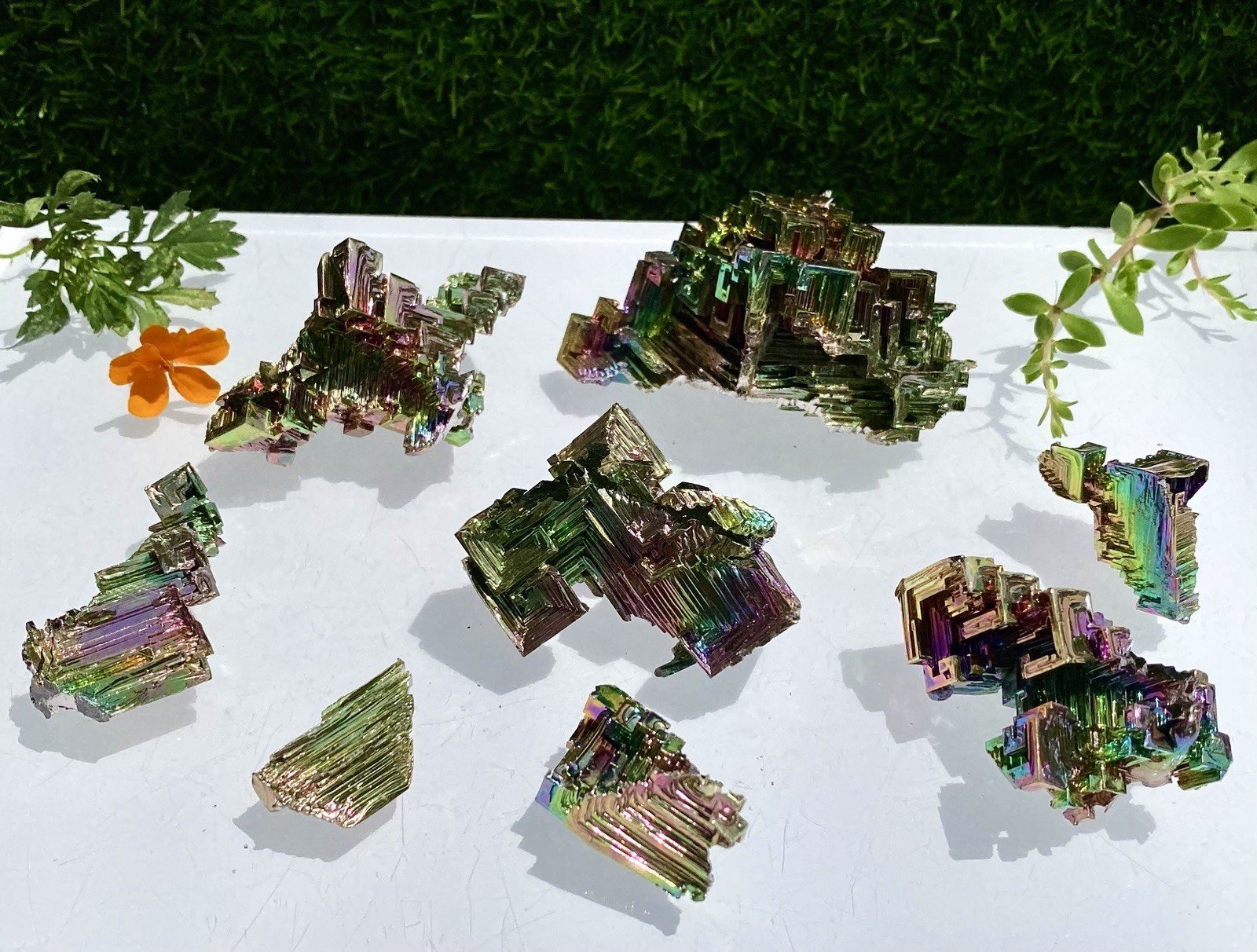 Wholesale Lot 1 Lb Bismuth Specimens Healing Energy