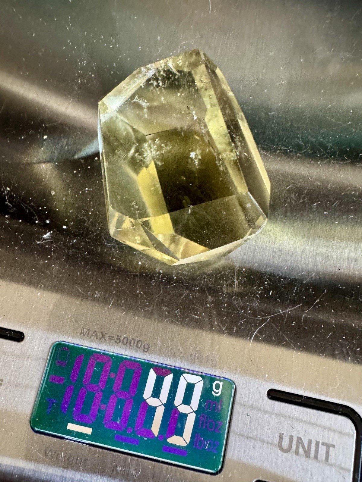 Super Clear Citrine Freeform 45 Grams