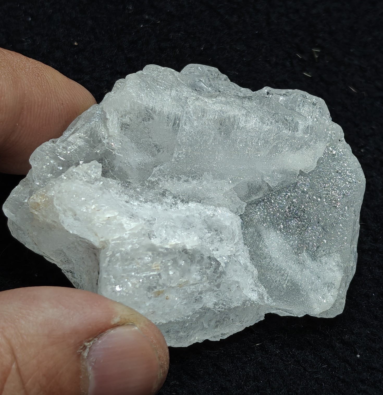 Natural Pollucite 76 grams Etched Formation