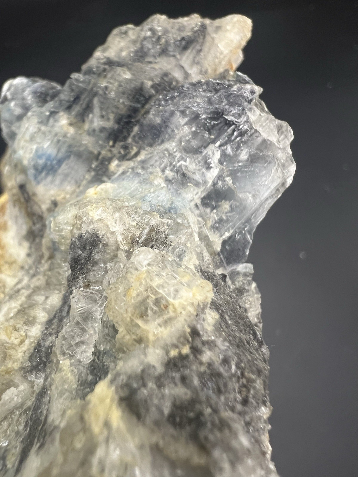 Natural Rare Shattuckite And Selenite Specimen. Minerals, Crystals, Decor,Quartz