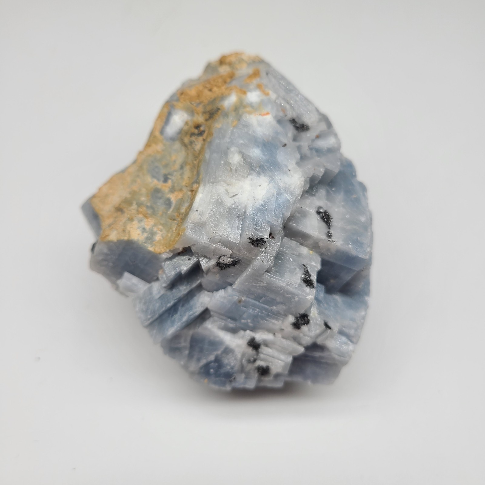 Natural Sky Blue Calcite Specimen From Namibia