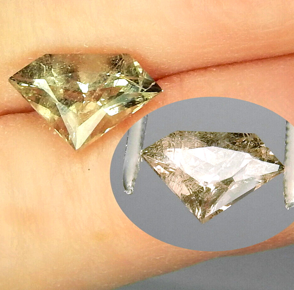 RARE 2.2ct Color Change Petalite Natural Earth Mined Unheated Faceted Burma