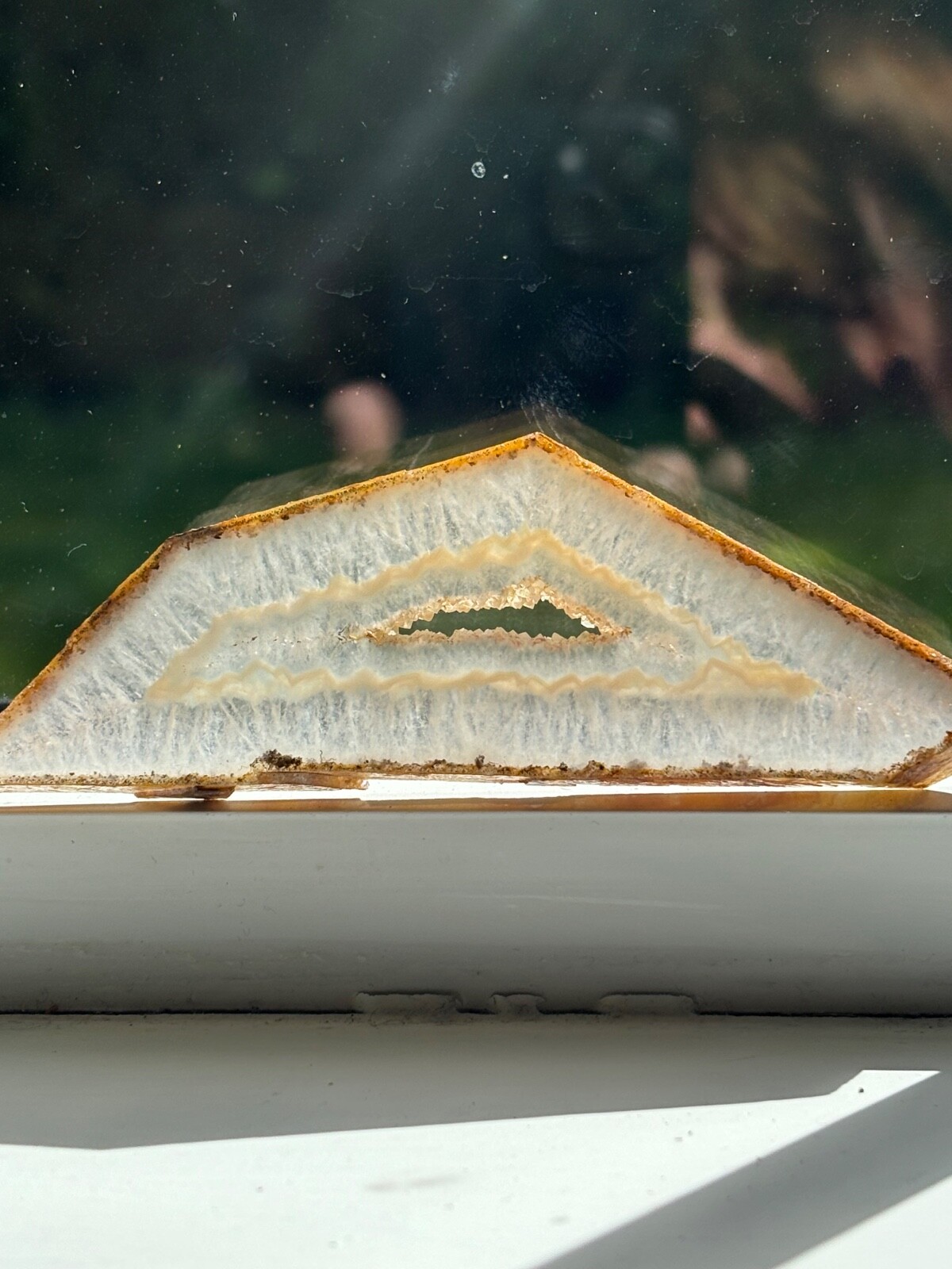 excellent large sized polyhedroid agate
