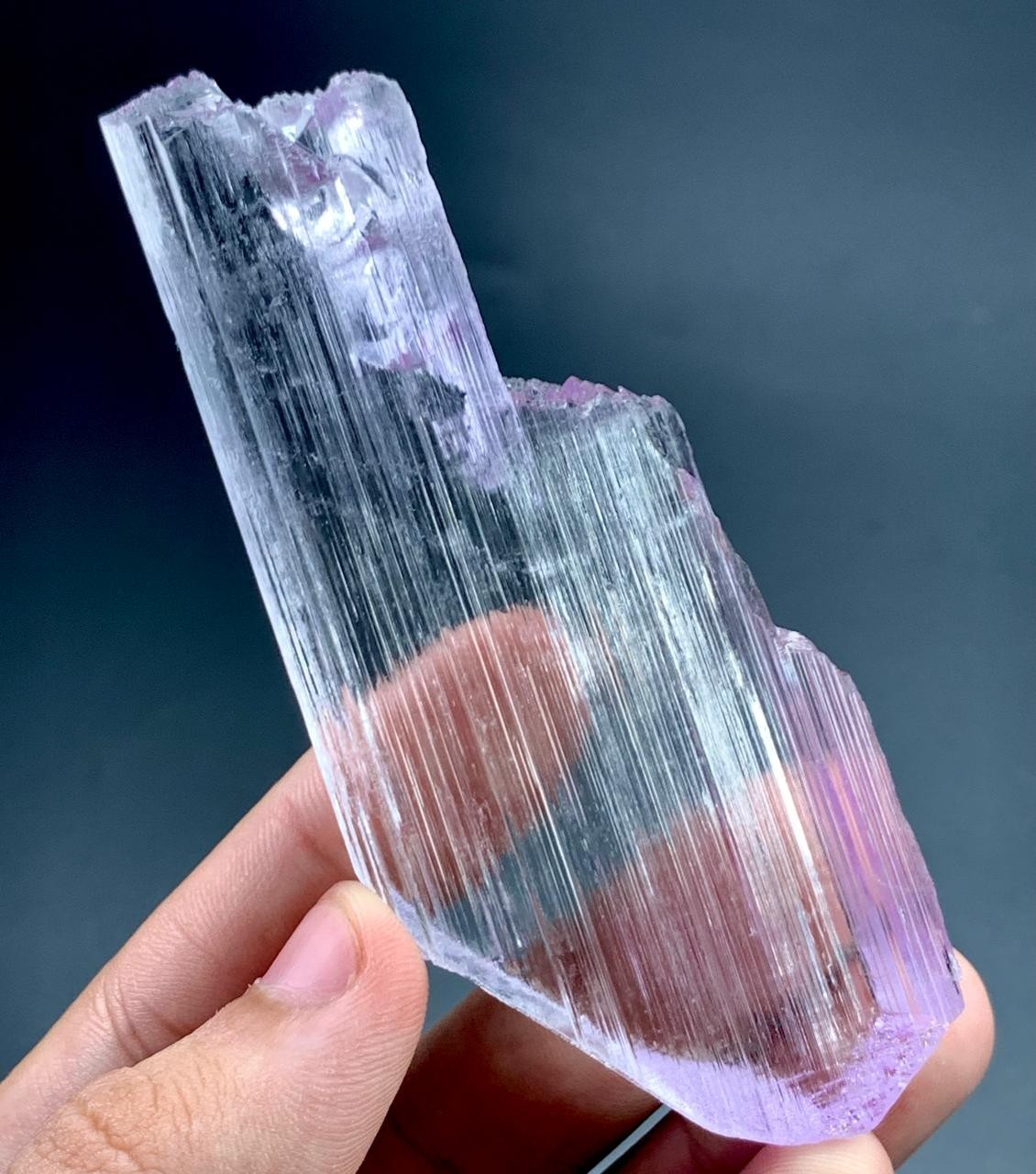 295 Carat Natural Pink kunzite Crystal Specimen From Afghanistan