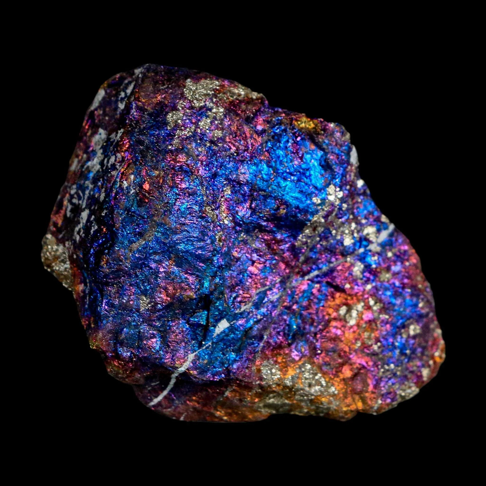 2.2″ Chalcopyrite Bornite Brilliant Multicolored Peacock Ore Chihuahua Mexico