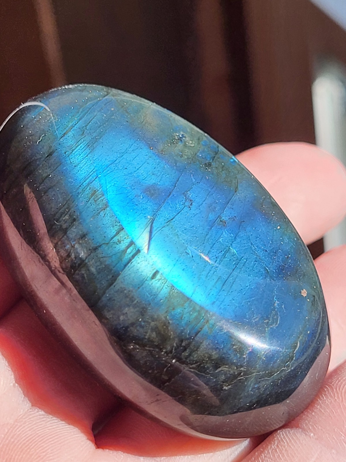 Labradorite Palm Stone