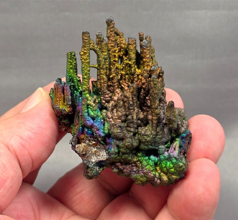 Iridescent Hematite / Goethite, Graves Mountain, Lincoln County, Georgia