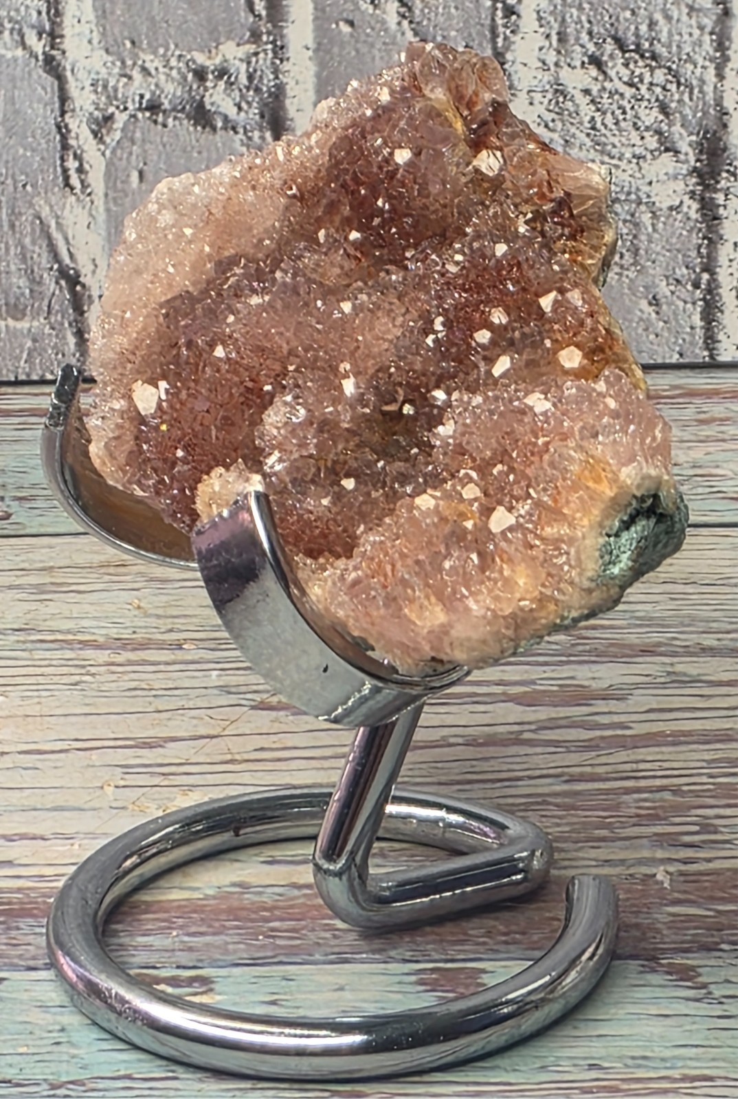 Patagonian Pink Amethyst Druzy Argentina Natural Crystal Specimen 104.14g