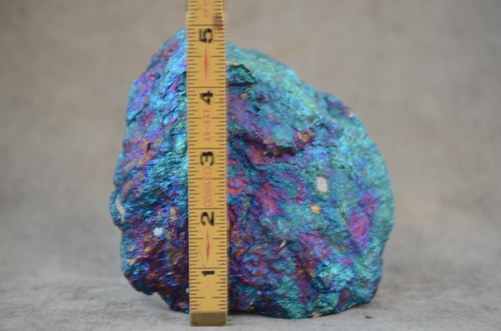 5 pound 2 ounce Pound Peacock Ore Specimen Zacatecas Mexico