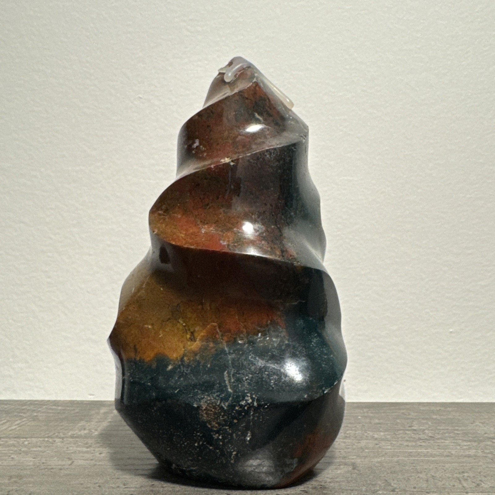 Large Ocean Jasper Crystal Flame 2 Lb 6.5”