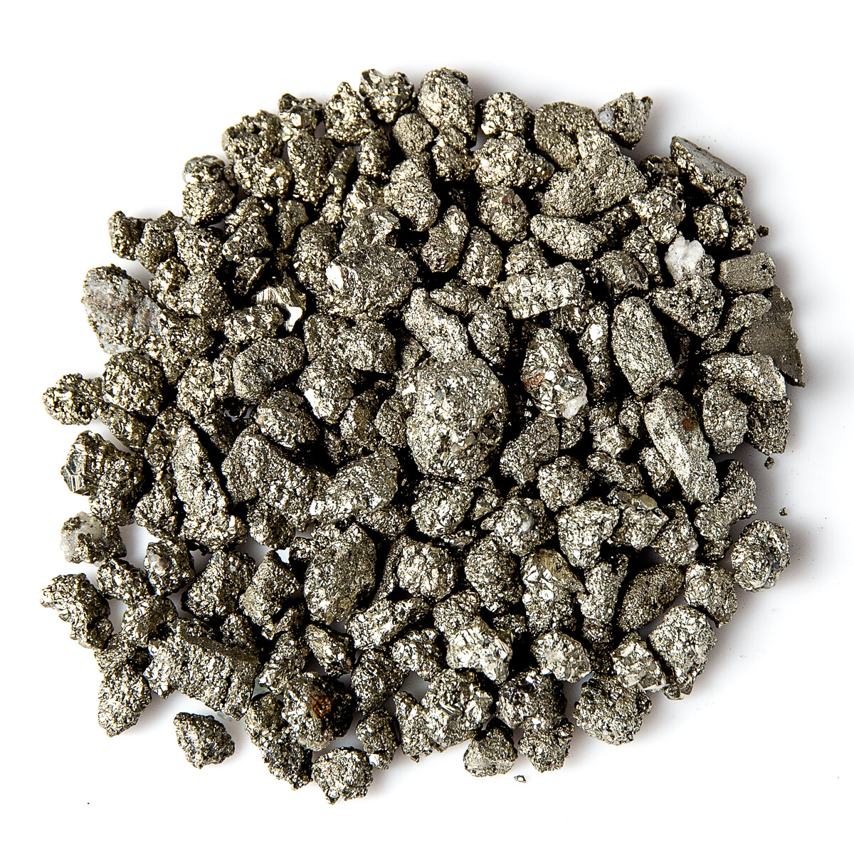 1/2 lb Iron Pyrite Extra Small Fools Gold Natural Chispa Crystal Mineral Gems