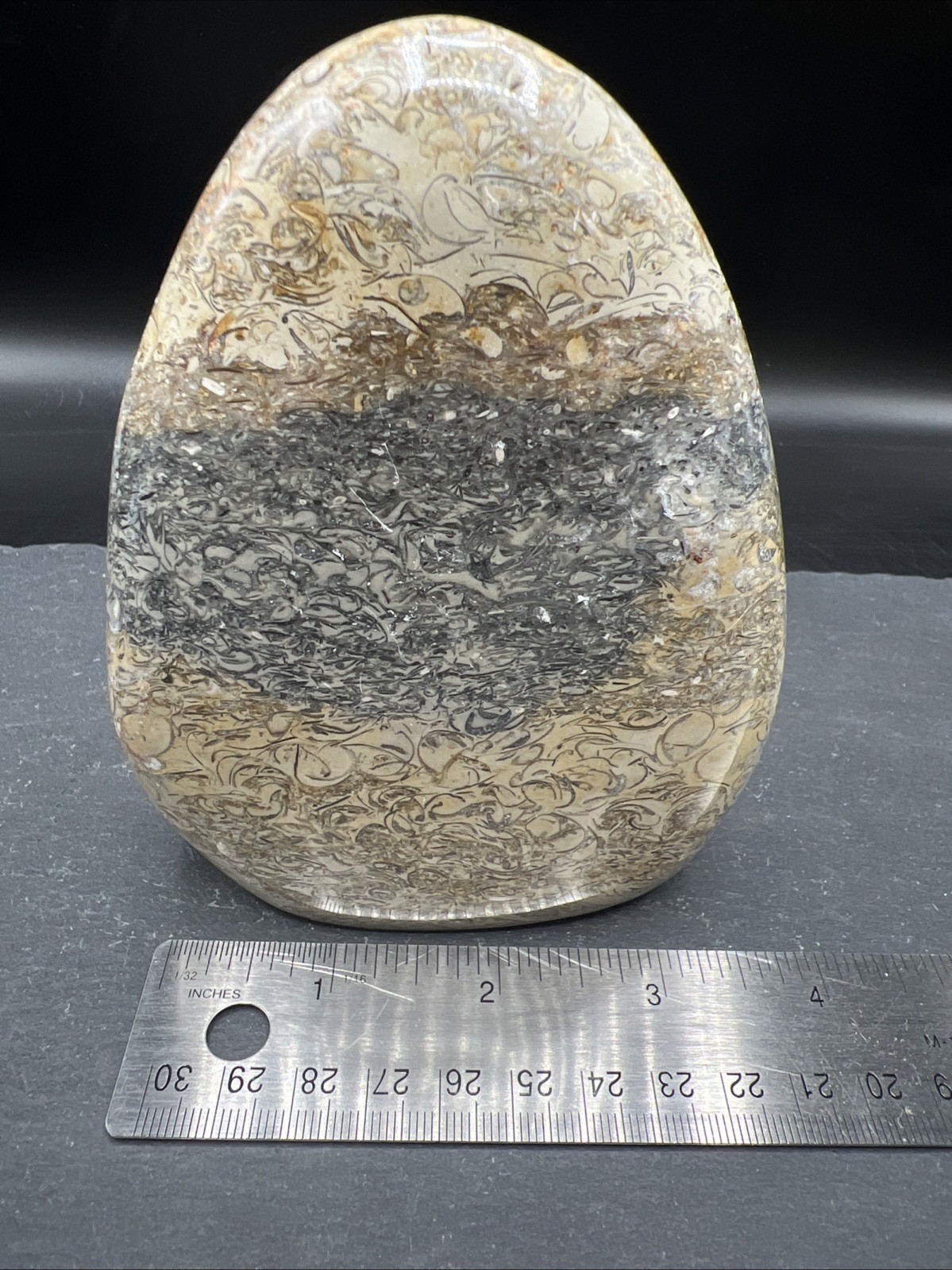 1.11Lb Natural Ocean Jasper Freeform Polished Crystal Gemstone