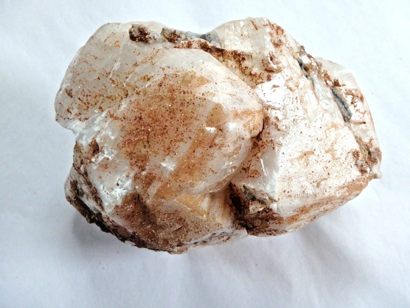 Crystal 🤎 Dolomite & Quartz with Pyrite $36 🤎 340.3 grams