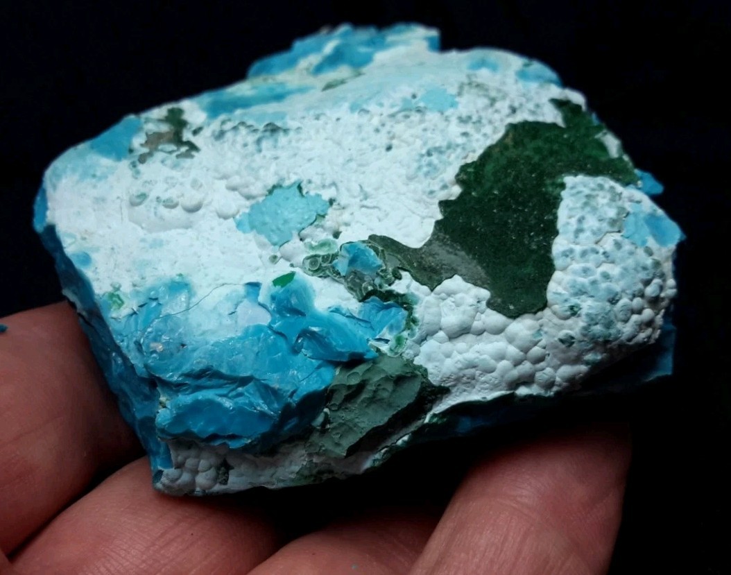3.25″ CHRYSOCOLLA from Katanga, Democratic Republic of the Congo
