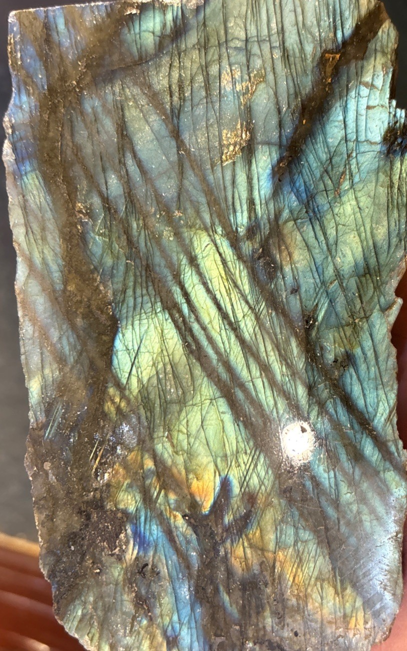 Labradorite Polished Face Madagascar 628 grams