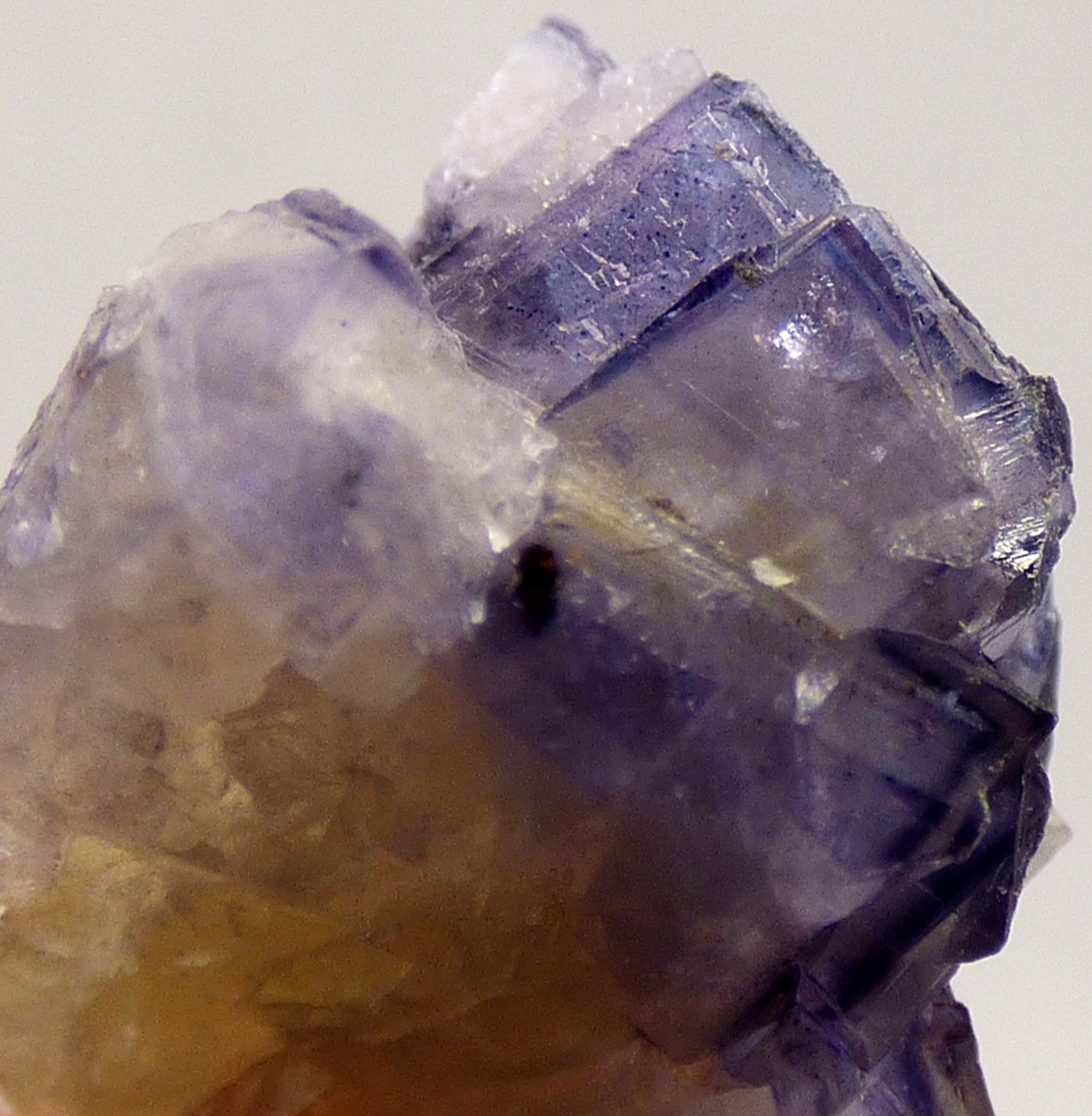 Blue John Fluorite Crystal Specimen Derbyshire UK 2g 12mm Unpolished