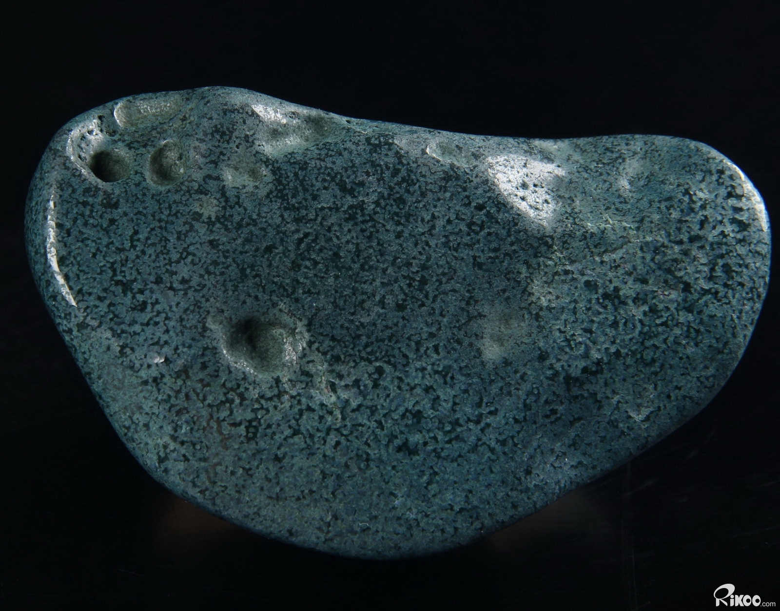 3.3″ Green Moss Agate Carved Crystal Buddha, Crystal Healing