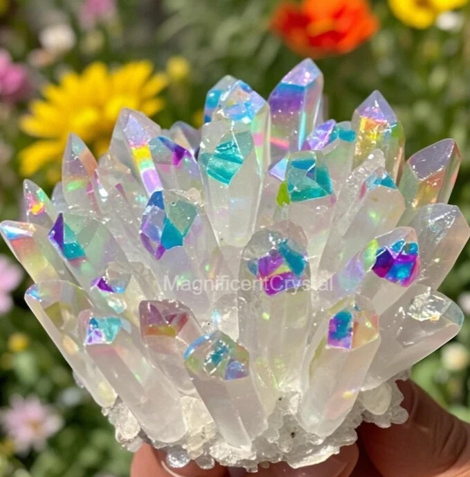 8PCS/Set Bestseller 2025 Crystal Cluster Collection – Natural Rough Geode Reiki