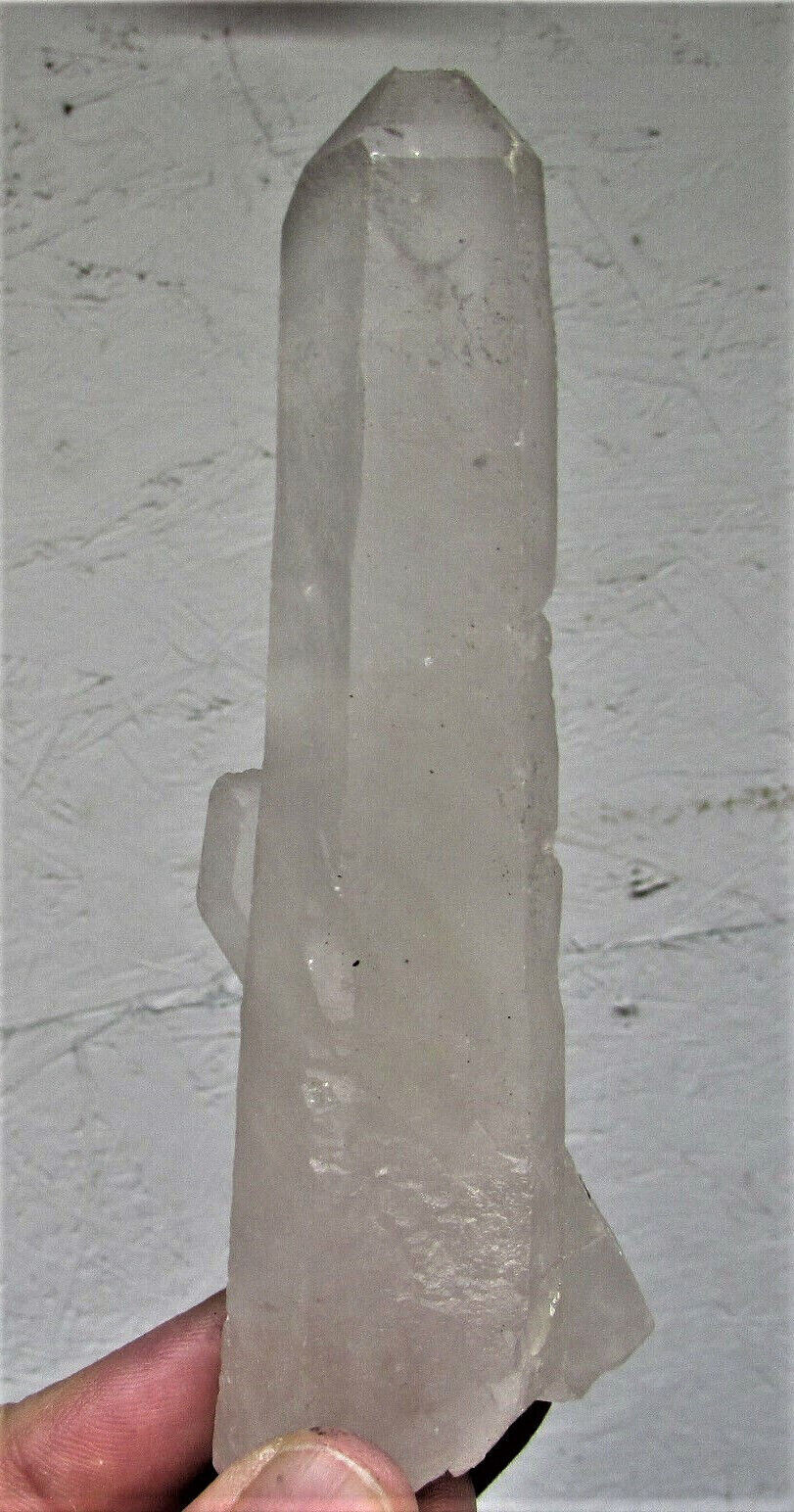 134.9 RARE Inner Mongolian Laser Quartz Crystal Penetrator & Cross formation
