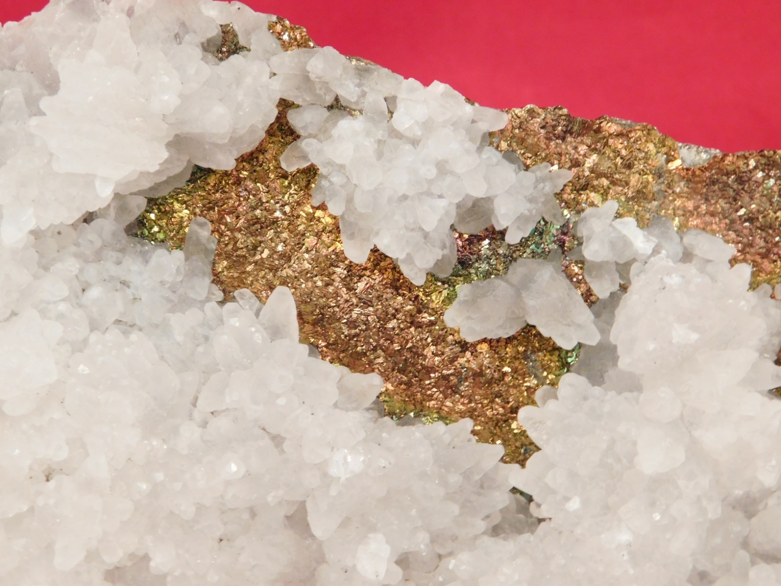 BIG! MARCASITE Crystal Cluster with Fluorescent Calcite Crystals Mexico 2464gr