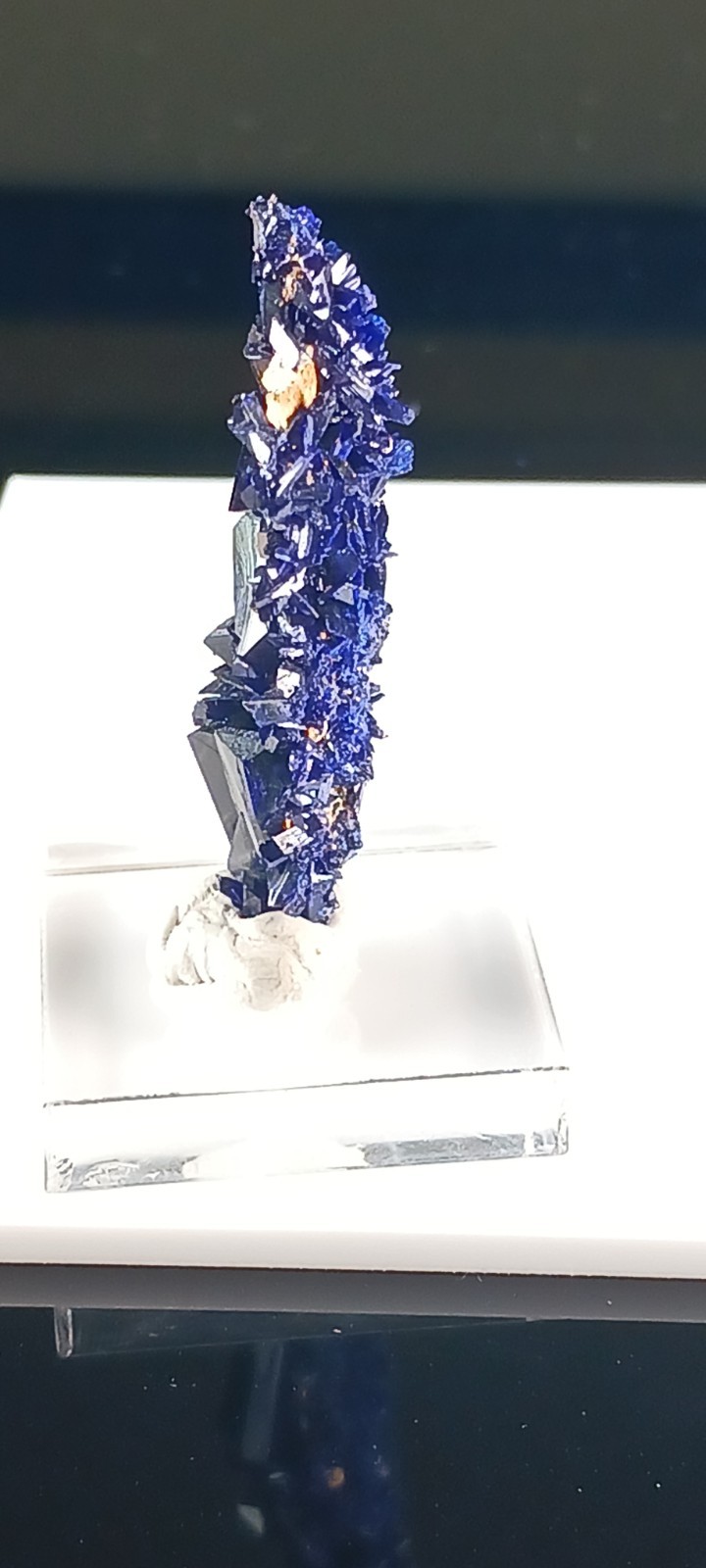 8.5 Gram Morrocan Azurite Crystal Display Specimen – 45mm Long