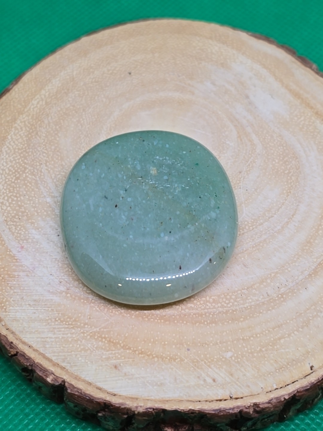 Amazonite Palm Stone Palmstone Flat Pocket Polished