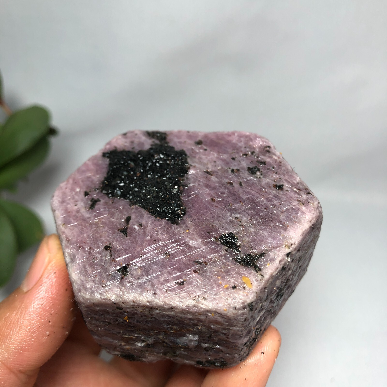 302g Natural Red Corundum Ruby Crystal Rough original Mineral Specimens g6719