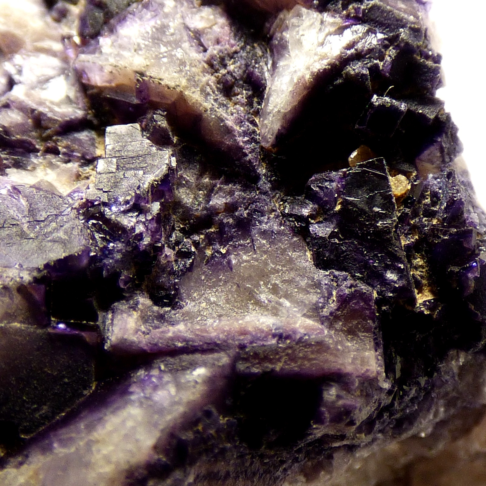 Blue John Fluorite Crystal Display Specimen Derbyshire UK 34mm 37g Unpolished