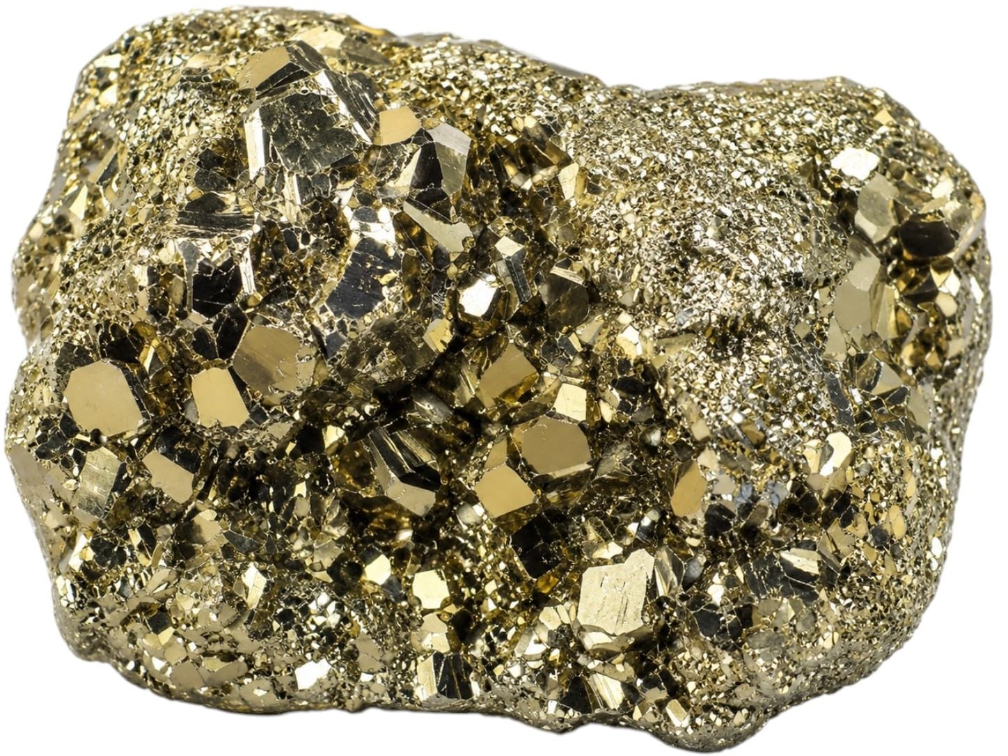 Natural Raw Pyrite Crystal Cluster – Stone of Prosperity and Confidence – Hea…