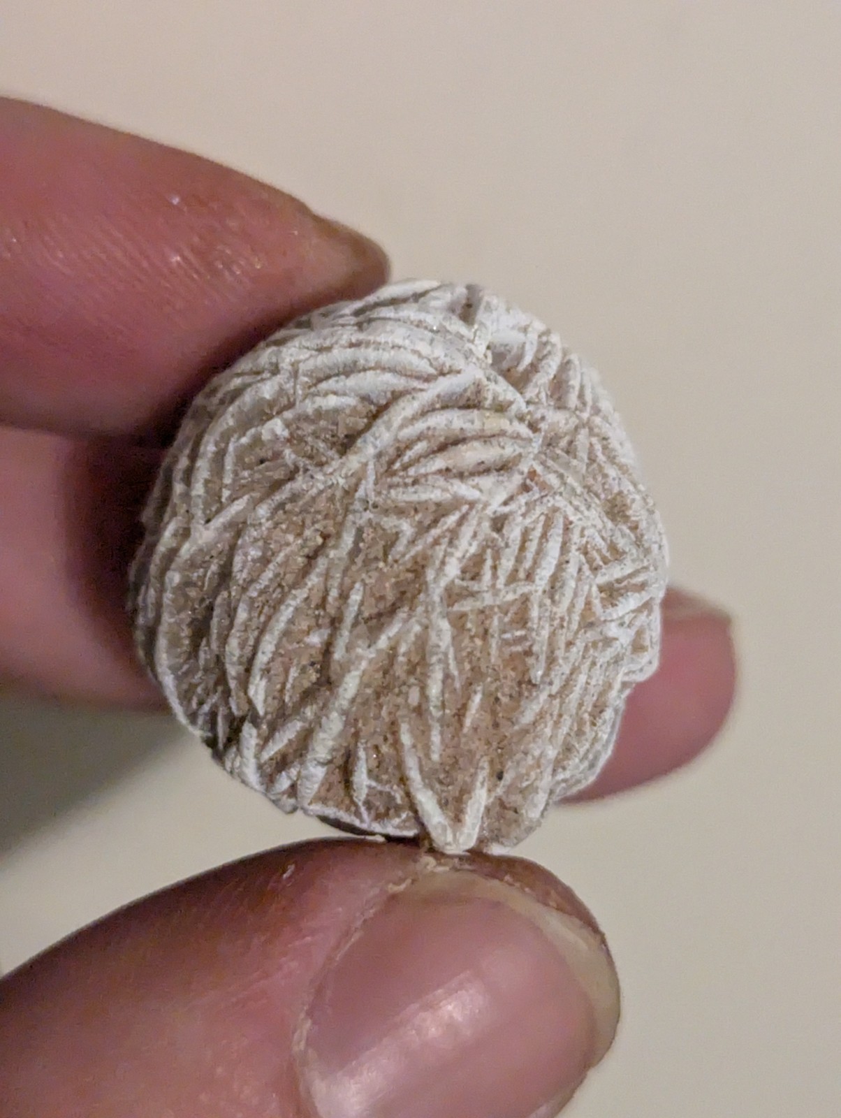 white Desert Rose Gypsum