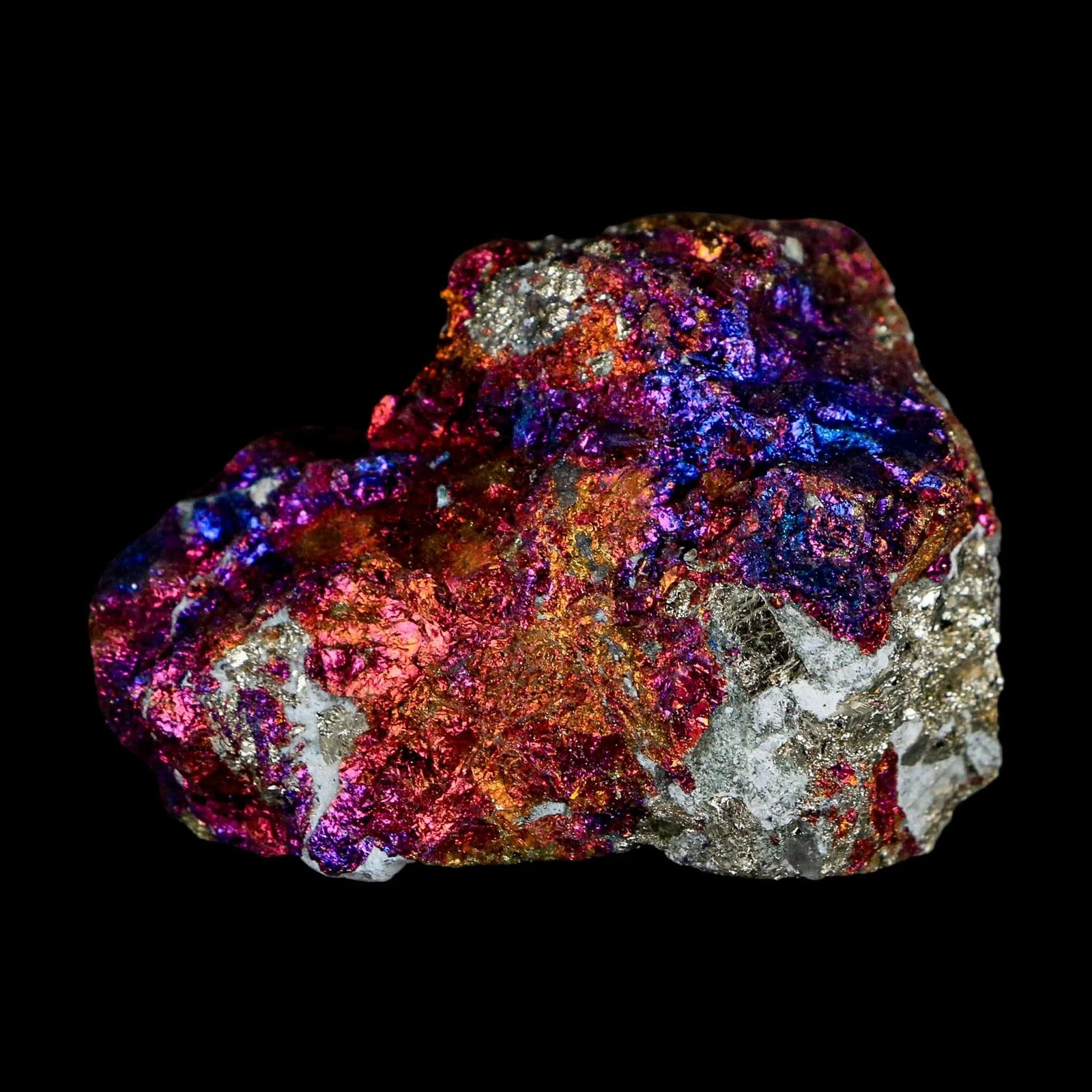 2.4″ Chalcopyrite Bornite Brilliant Multicolored Peacock Ore Chihuahua Mexico