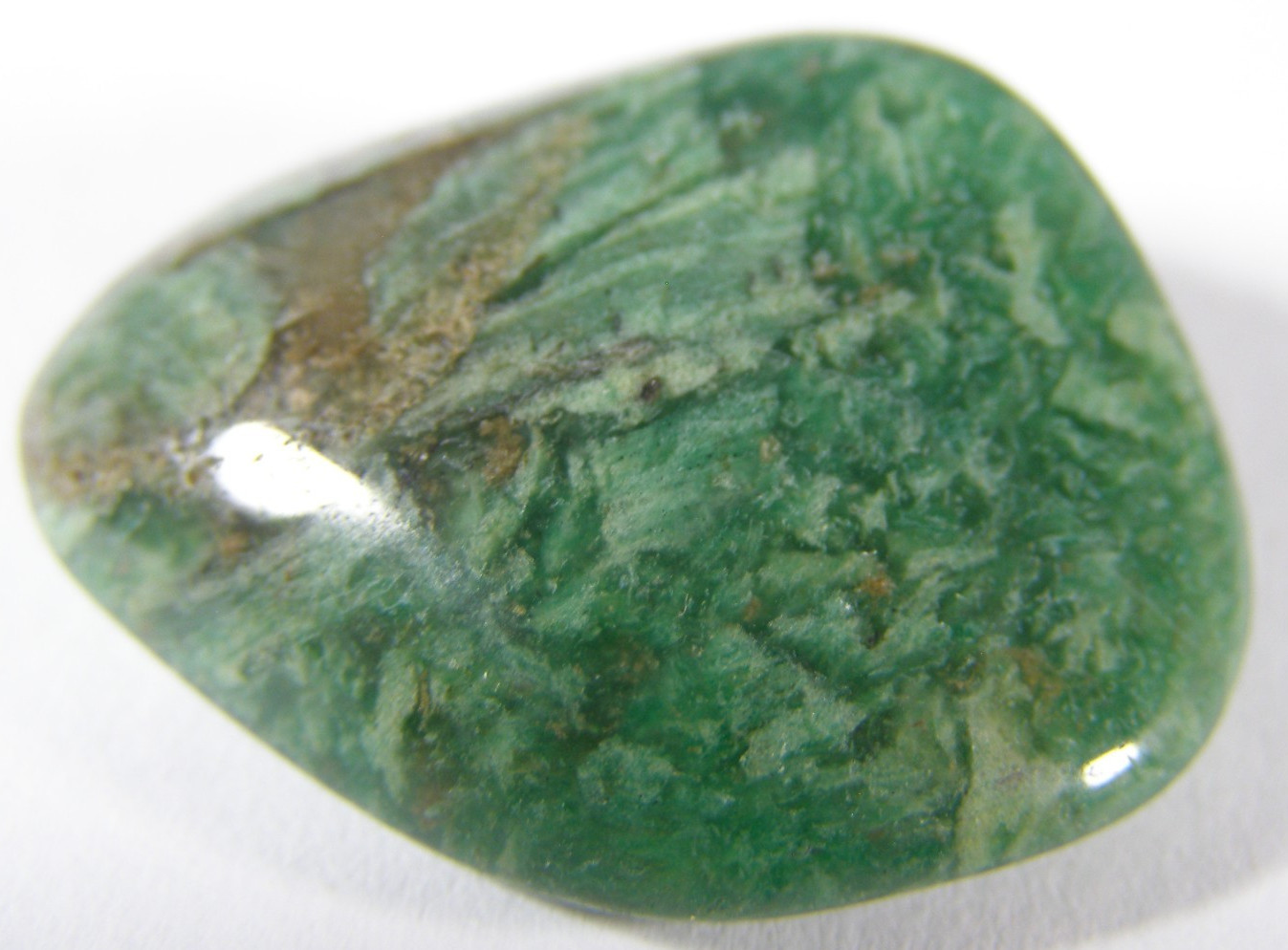 ZELENY CHALCEDONY TUMBLESTONE – 3.0 x 2.5 cms 12.55 gms #1