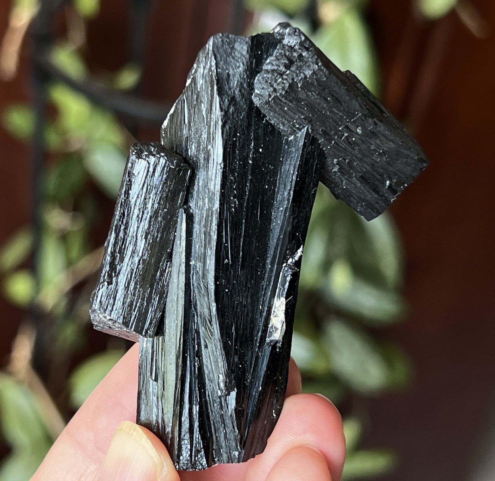 74mm 99g Bright ILVAITE cluster from Inner Mongolia, Natural Mineral Specimen