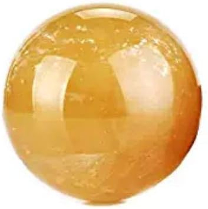 Feng Shui Natural Citrine Crystal Sphere Ball – Feng Shui Crystal for Wealth