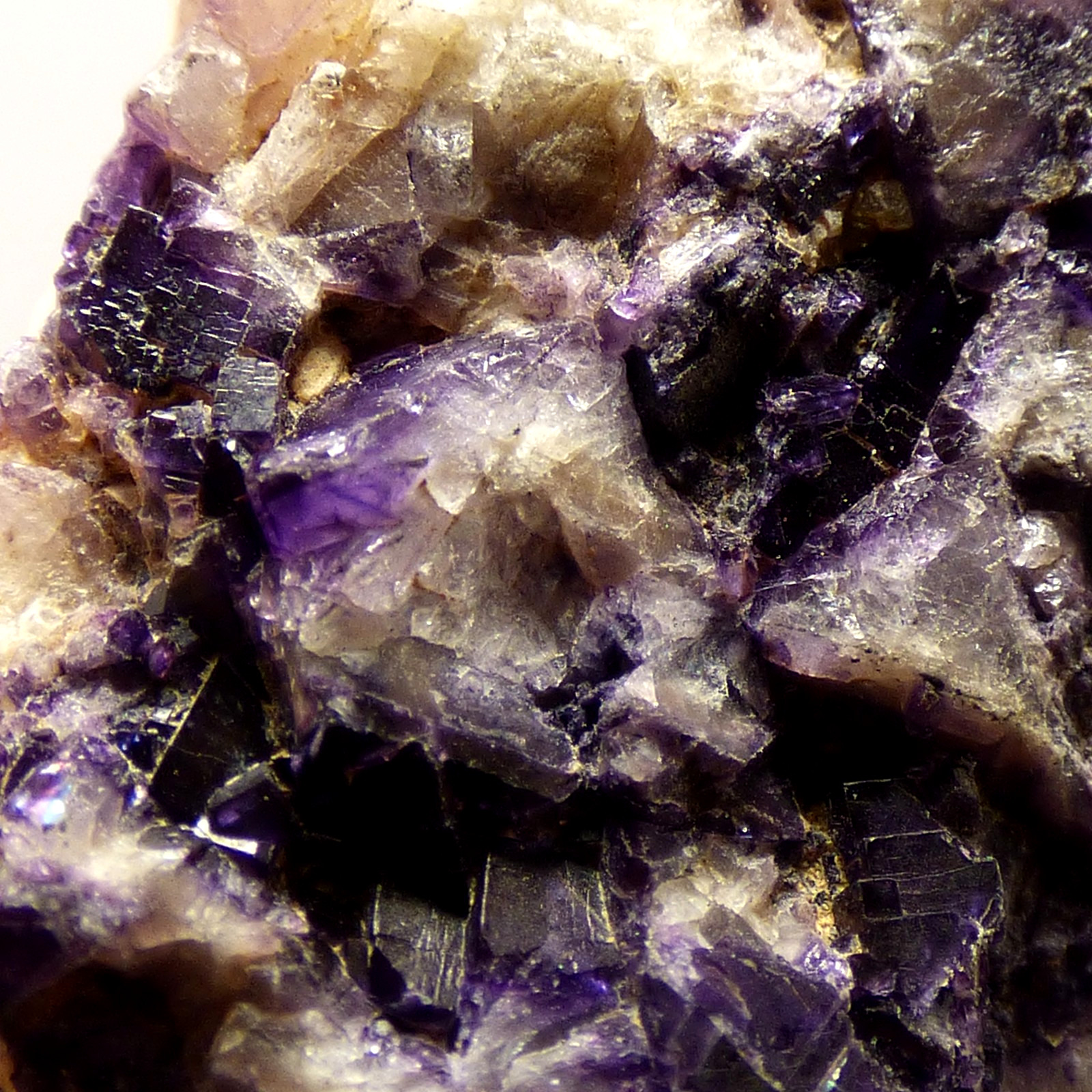 Blue John Fluorite Crystal Display Specimen Derbyshire UK 34mm 37g Unpolished