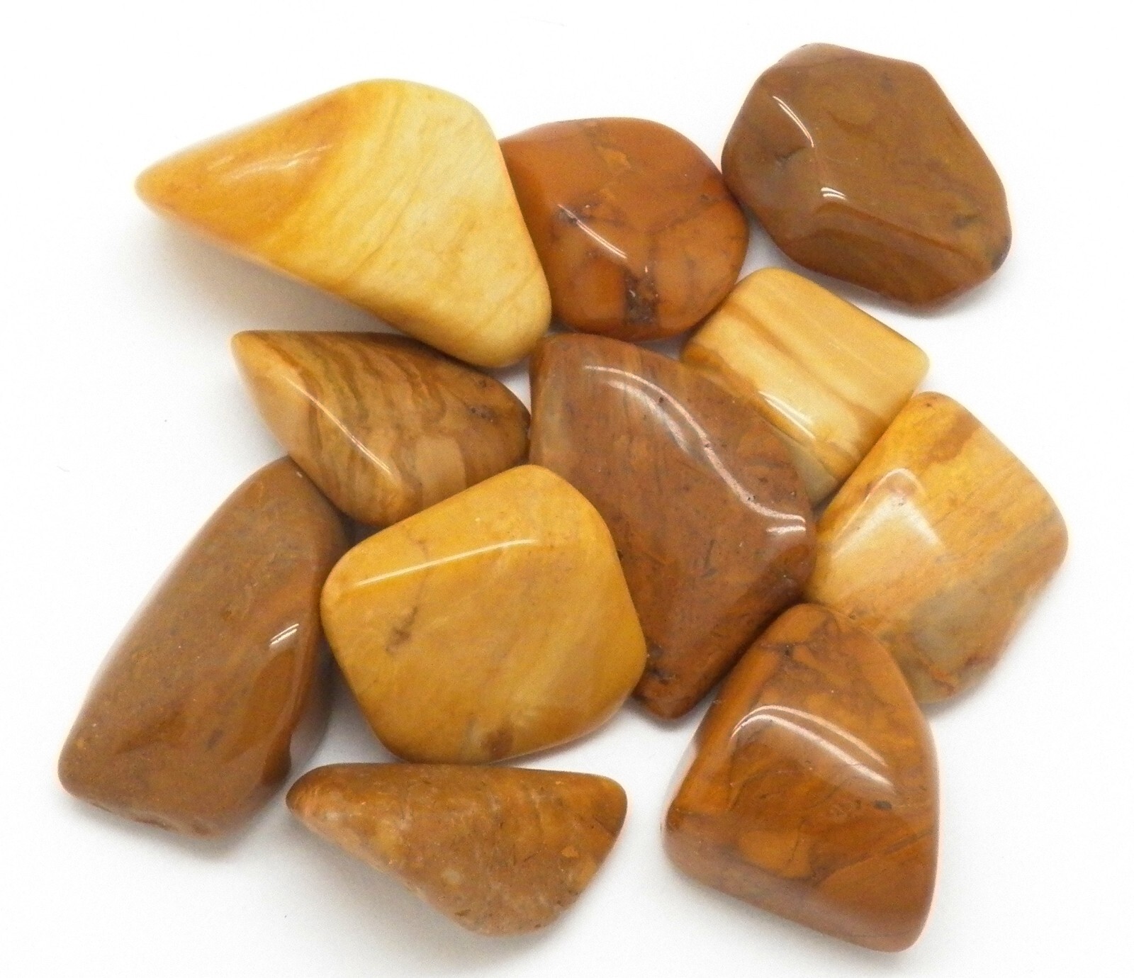10 pc Tumbled Stones size medium Beautiful Crystal Rock