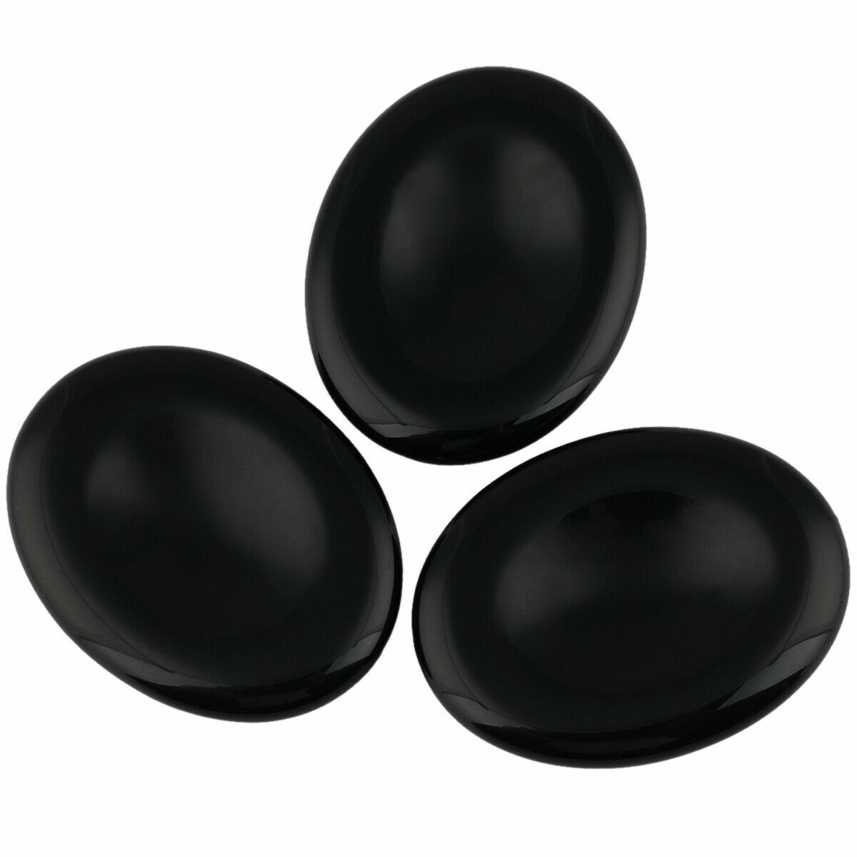 Healing Crystal Oval Thumb Worry Stone Pocket Palm Stone Chakra Reiki Meditation
