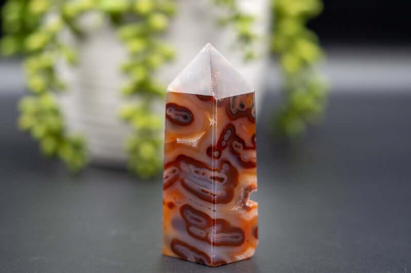 Carnelian Brazilian Tower 3.75″
