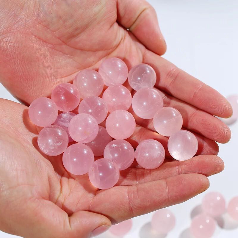 Natural Quartz Crystal Healing Gem Sphere Ball Energy Stone Reiki Decor W/ Stand