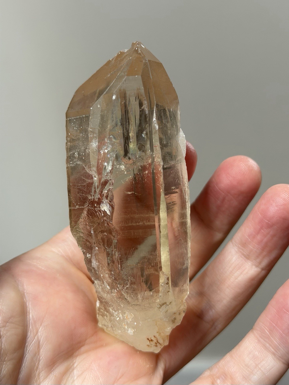 Natural Citrine Quartz Crystal Optical Quartz Brazil Citrine Crystal Quartz