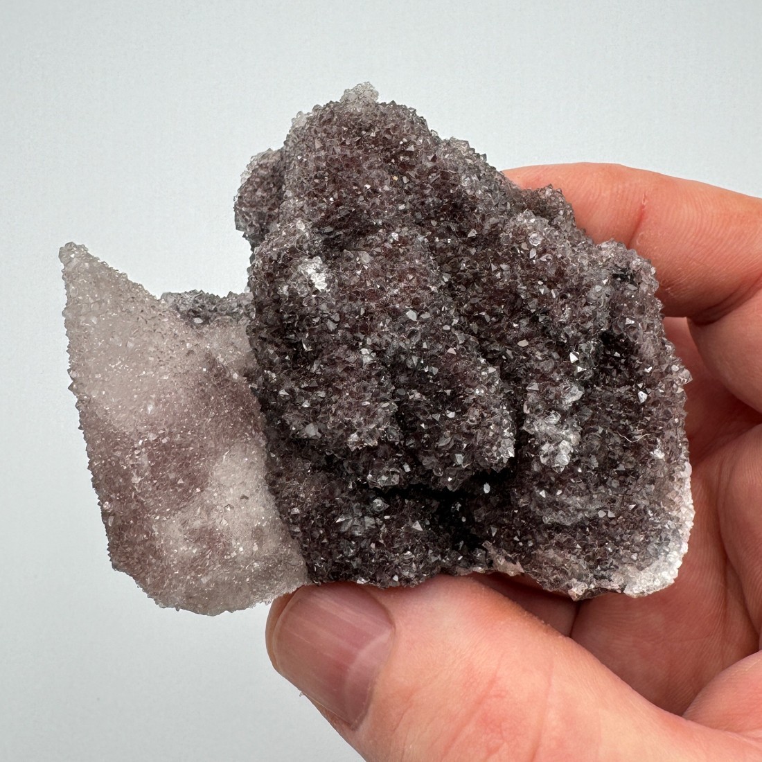 Calcite, Quartz From N’Chawning II (K.M.F) South Africa – Fine Mineral Specimen