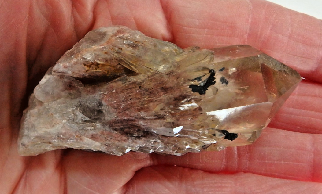 Crystal Kundalini Citrine Natural 52.5 grams Lots of Sparkle Phantom Congo