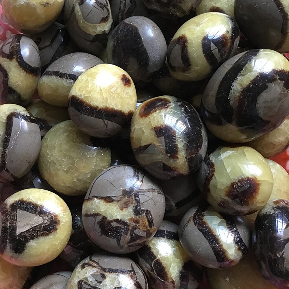 2X Septarian Crystal Dragon Stone Healing Crystal Yoga Meditation Minerals 3-4cm