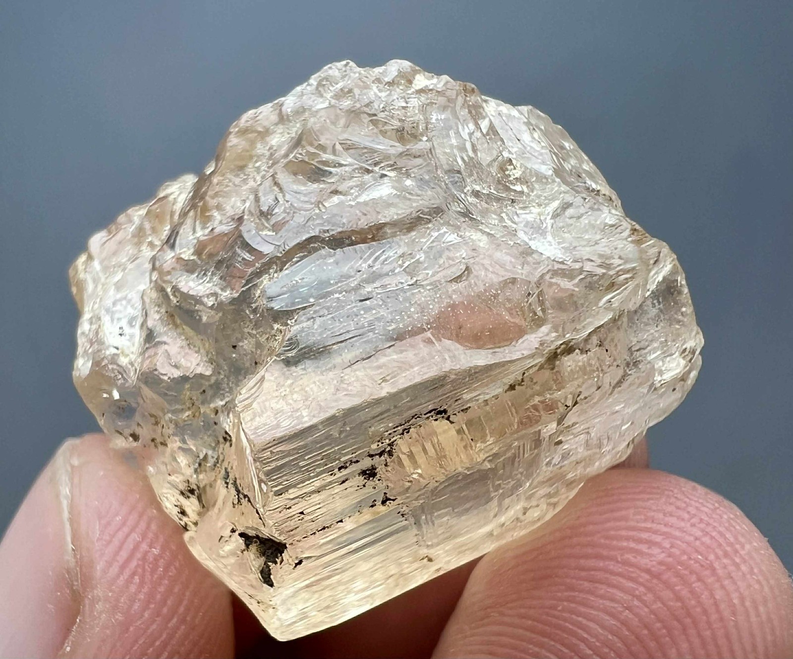 118 Carat Natural !!! Eye Clean Top Honey Color Topaz Huge Crystal @PAK