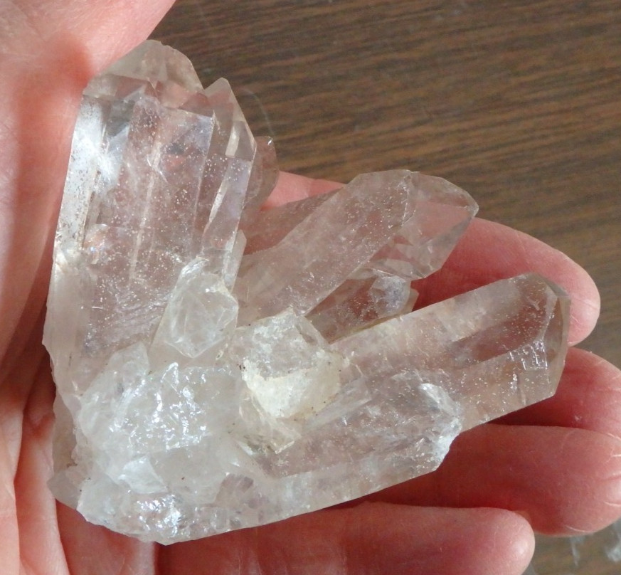 Crystals ✨ Pretty Quartz Points Clear Natural 120.5 grams