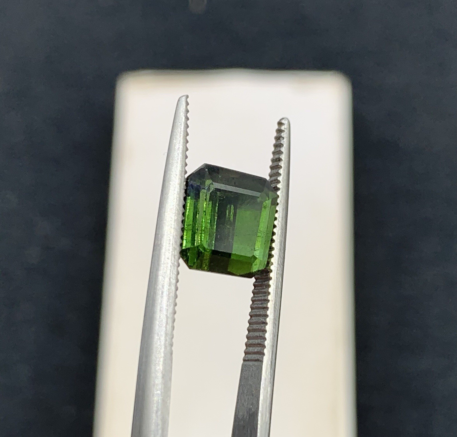 2.30 Cts Dark Green Tourmaline Gemstone From Afghanistan.